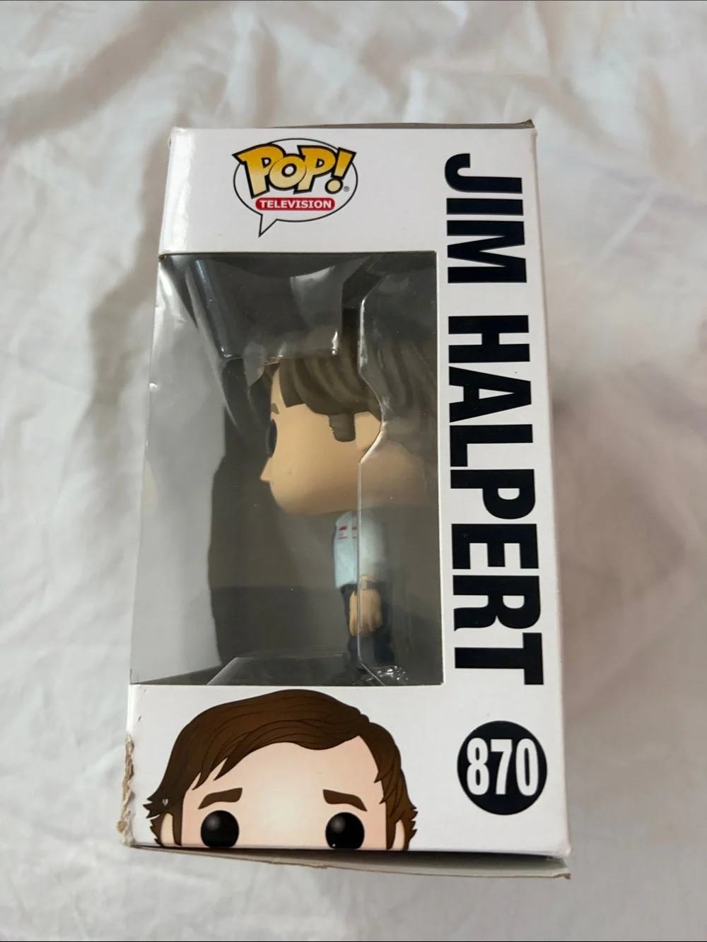 Funko Jim Halpert Pop! Figure - White Shirt, Blue Tie